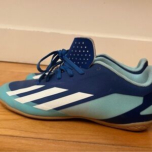 Indoor Soccer Shoes - Adidas Crazyfast - Blue